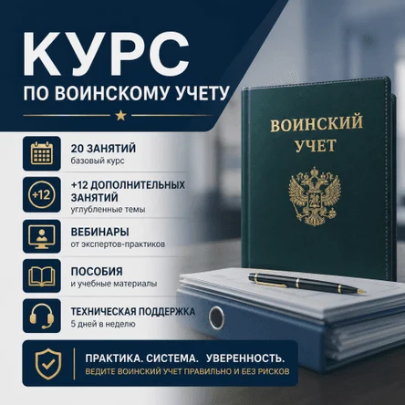 Курс обучения по воинскому учету